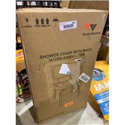 Vaunn Medical Shower Chair w/ Back