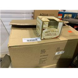 Case of 24 Home Accents Vanilla Cream 3oz Swirl Cups