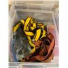 Image 1 : Bin of Misc Straps