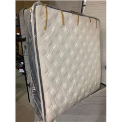 FLOOR MODEL KING SIZE MATTRESS, EURO TOP CHIRO DESIGN, DEEP POCKET CONSTRUCTION - RETAILS AT $2100, 