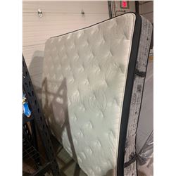 KING SIZE FLOOR MODEL PILLOW TOP MATTRESS- RETAILS AT $1750, OUT OF PACKAGING, SLIGHT SCUFFS ON TOP