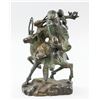 Image 1 : Chinese Bronze Shou Xing Seated on Deer