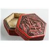 Image 5 : Three Assorted Chinese Red Lacquer Wood Boxes