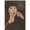 Image 1 : Amedeo Modigliani Italian Signed Linocut XIV/C