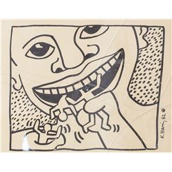 Keith Haring American Ink 5/2/90 TONY SHAFRAZI