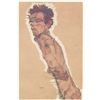 Image 1 : Egon Schiele Austrian Signed Litho on Paper