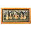 Image 2 : Indian Watercolor on Cloth Imperial Scene