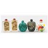 Image 1 : Five Chinese Snuff Bottles