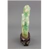 Image 2 : 18/19th C. Chinese Green Tourmaline Stone Figure