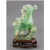 Image 3 : 18/19th C. Chinese Green Tourmaline Stone Figure