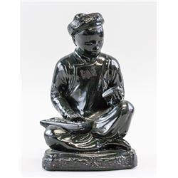 Chinese Statue Scholar Hardstone