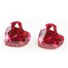 Image 1 : 4.50ct Heart Cut Pinkish Red Natural Ruby GGL