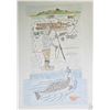 Image 2 : Framed original colour pencil drawing of a seal hunter with seal, sled and dogs, signed by artist Qi