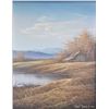 Image 2 : Framed original acrylic on canvas landscape of a fall scene with homestead by artist David Daase 15 