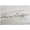 Image 2 : Shadow boxed framed hand signed Wayne Gretzky shirt purportedly was a prize won by revealing winning