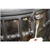Image 8 : Antique Art Garland wood stove, appears to have had some restoration but note glass has been replace