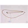 Image 1 : 14kt rose gold 22" neck chain