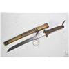 Image 1 : Japanese Ceremonial military dagger with scabbard 17" in length