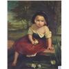 Image 2 : Antique framed print titled "Lilies"