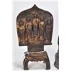 Image 2 : Gilt and lacquered statue of Buddha and gilt and lacquered seated figure of Kukyamuni, purportedly 1