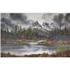 Image 2 : Framed oil on canvas painting titled on verso "Three Sisters" and signed by artist R. D. (Robert ) M