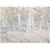 Image 2 : Two framed original paintings including watercolour gouache painting of a forest 9" X 12" and a acry