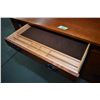 Image 2 : Modern oak mission style double pedestal desk made by Winners Only Inc., Vista California