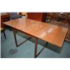 Image 1 : Canadian made mid century modern fold over table 32" square when folded