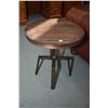 Image 1 : Set of three modern parlour set including coffee table, single pedestal round table and rectangular 