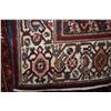 Image 2 : 100% handmade wool carpet Borjloo with overall geometric designs and highlights of blue, cream, sage