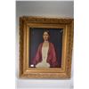 Image 1 : Vintage gilt framed "Portrait of a lady 1926" print by H.K. Forbes