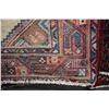 Image 2 : 100% handmade wool carpet runner Mehravan with multiple medallions, soft tones of cream, green, blue