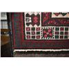 Image 2 : 100% handmade wool carpet Sarab with double medallion and highlights of burgundy, cream, green etc. 