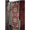 Image 1 : 100% handmade wool carpet Zanjan with double medallion and highlights of red, blue, cream etc. 29" X