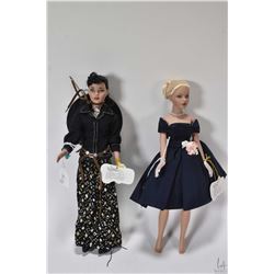 Two 10" Robert Tonner Tiny Kitty Collier dolls both with original hang tags