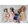 Image 1 : Four vintage 12" Madame Alexander dolls including Through The Years with Gigi dolls no. 2, no.5 and 