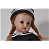 Image 2 : Artist reproduction Bleuette doll made by Jayme Best, porcelain head on wood body, glass eyes and mo