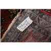 Image 3 : 100% handmade wool carpet runner Hamdan with center medallion, brick background and highlights of bl