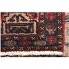 Image 2 : 100% handmade wool carpet Baluchi runner with triple medallion and highlights of red, blue, cream et