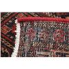 Image 3 : 100% handmade wool carpet Baluchi runner with triple medallion and highlights of red, blue, cream et