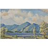 Image 2 : Two framed watercolour paintings including titled on verso "Loch Eil" by Donald Wall 6" X 9" and "Ea