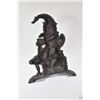 Image 2 : Vintage cast Punch door stop, 12" in height