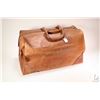 Image 1 : Vintage leather travel bag made Hugh Carson, Ottawa, Canada