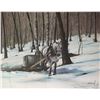 Image 2 : Framed limited edition Ducks Unlimited limited edition print "Maple Nell" 723/2008 pencil signed by 