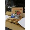 Image 2 : Ten new in box Artisan paint sets, each in wooden hinged box with sketch pad, one canvas, twelve pac