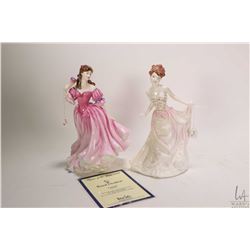 Two Royal Doulton figurines including "Rebecca" HN4203 and "Lauren" HN3975