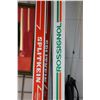 Image 2 : Two pairs of cross country skis including Rossignol Caribou AR no. 213638761, a pair of Nordic Glide