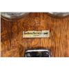Image 2 : Vintage Northern Electric wall phone in oak case appears to have internal parts but sans battery