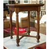 Image 1 : NEO CLASSICAL MAHOGANY LAMP TABLE
