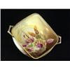 Image 1 : HAND PAINTED NIPPON SQUARE BOWL CHESTNUT THEME